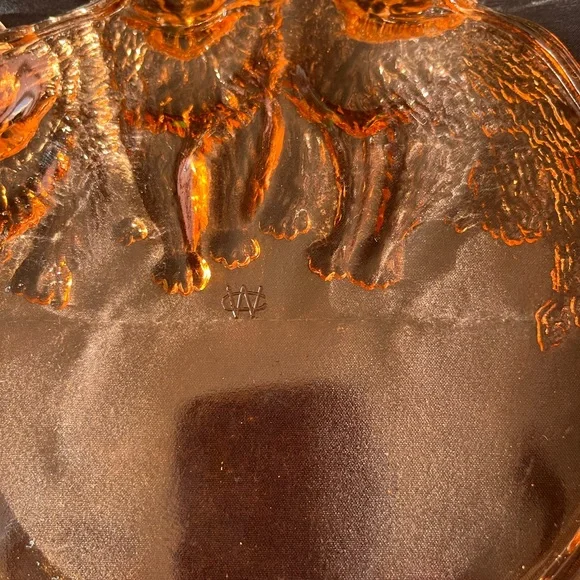 Westmoreland Rare pink cat plate - Picture 3 of 3